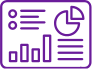 custom dashboard purple ICON